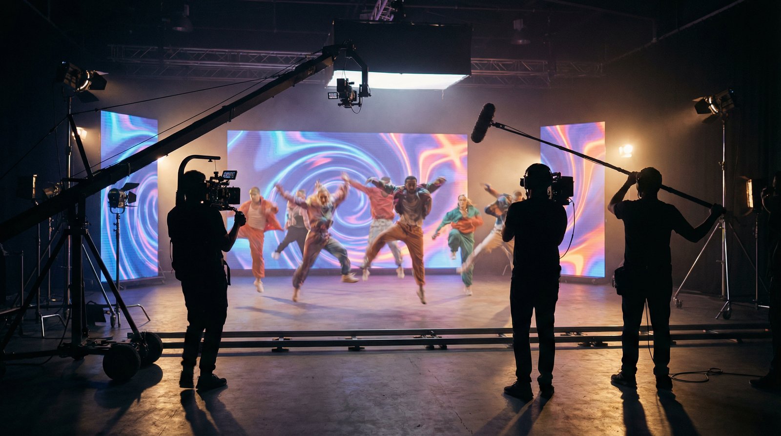 国产主播舞蹈MV视频拍摄